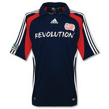 Official New England Revolution home 2008 soccer jersey