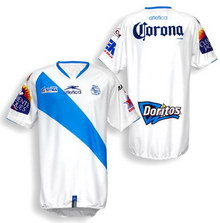 Official Puebla home 2007-2008 soccer jersey