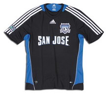 Official San Jose Earthquakes home 2008 soccer jersey