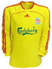 Liverpool 2007 2006-2007 away Jersey, long sleeve