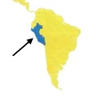 World Map Peru