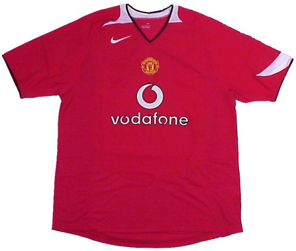 manchester united 2004 jersey