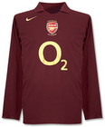 Arsenal 2006 2005-2006 home Jersey, long sleeve retro